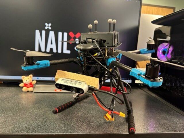 Self-assembled AI drone