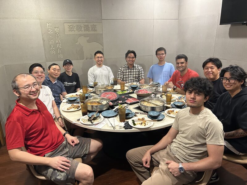 Spring 2025: Group dinner