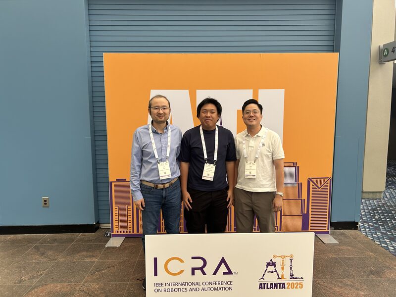 ICRA 2025: Lab members at the conference