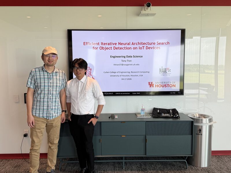 Tony Tran, M.S. defense: Efficient Iterative Neural Architecture Search for Object Detection on IoT Devices